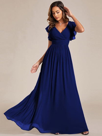 LILYANA - Elegant Chiffon Bridesmaid Dress