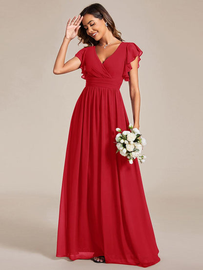 LILYANA - Elegant Chiffon Bridesmaid Dress