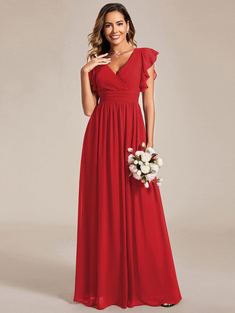 LILYANA - Elegant Chiffon Bridesmaid Dress