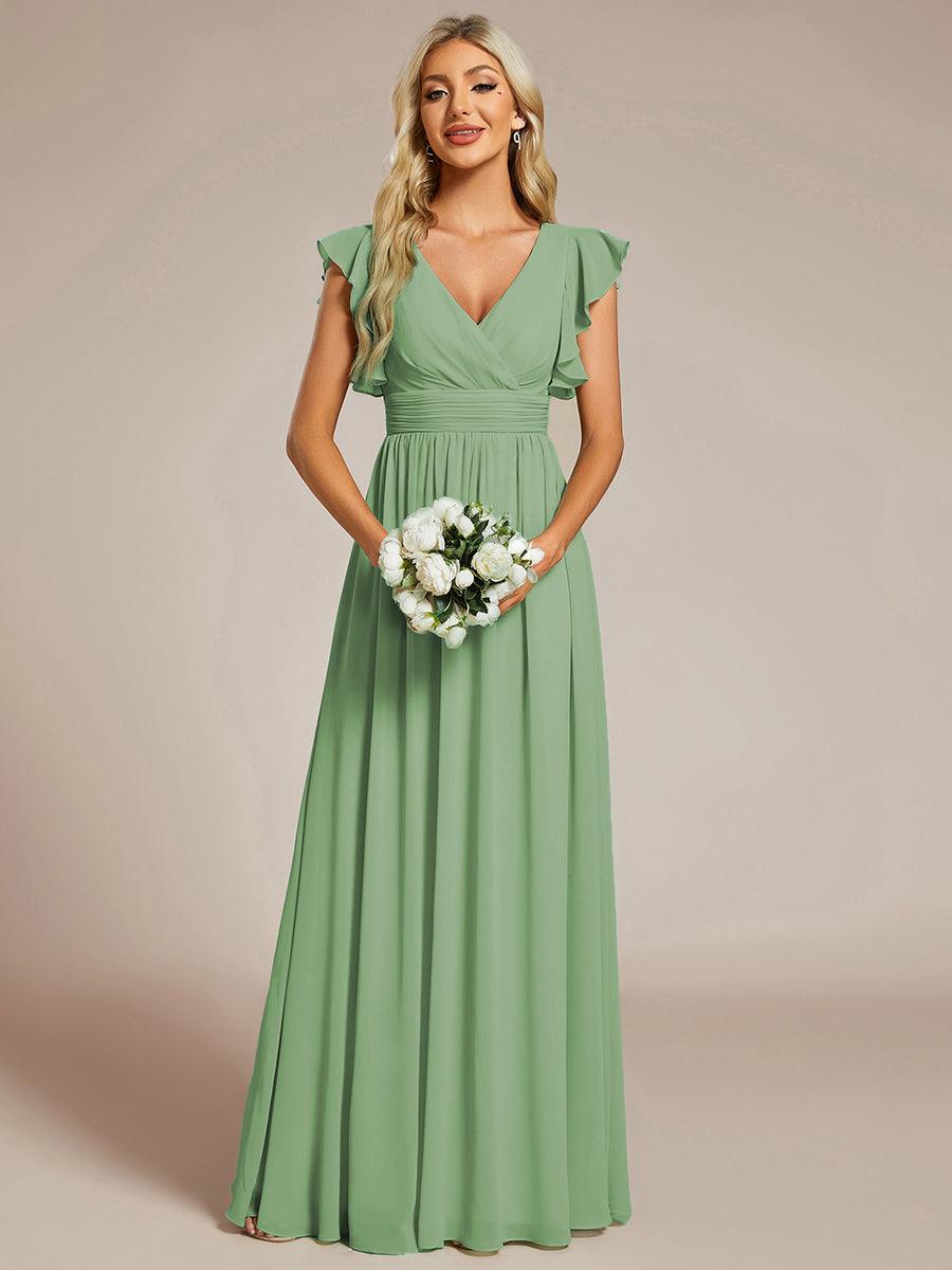 LILYANA - Elegant Chiffon Bridesmaid Dress