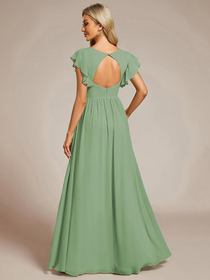 LILYANA - Elegant Chiffon Bridesmaid Dress