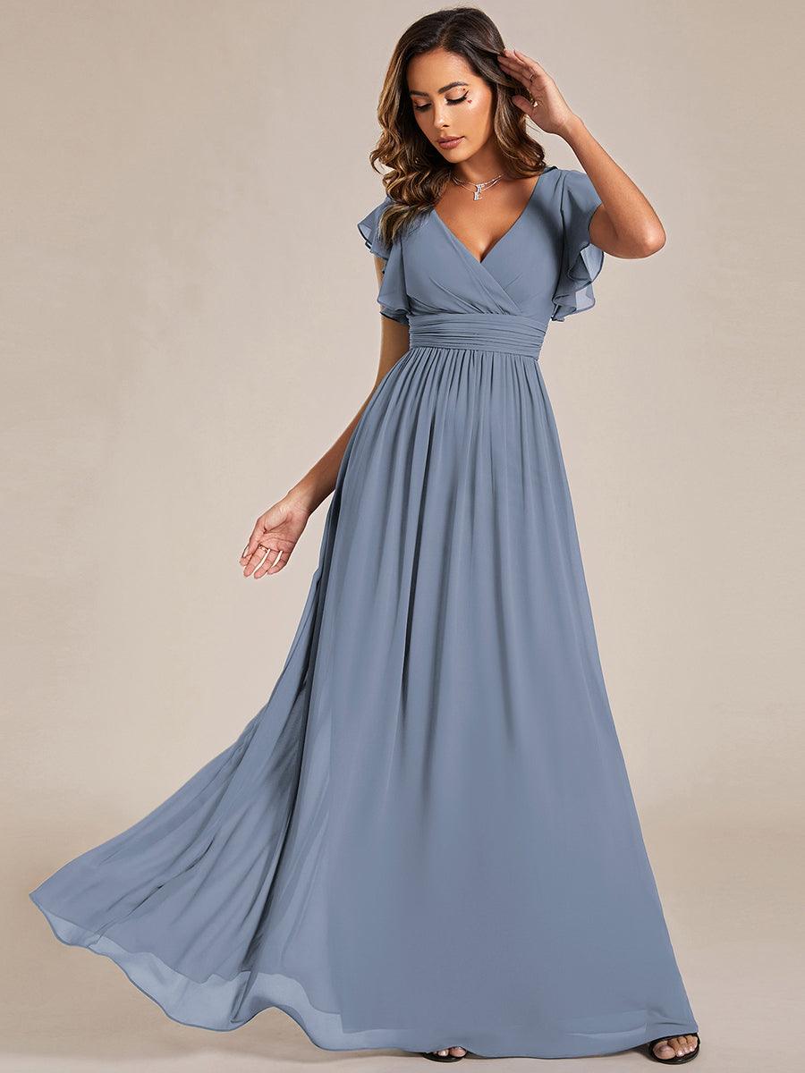 LILYANA - Elegant Chiffon Bridesmaid Dress