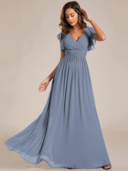 LILYANA - Elegant Chiffon Bridesmaid Dress