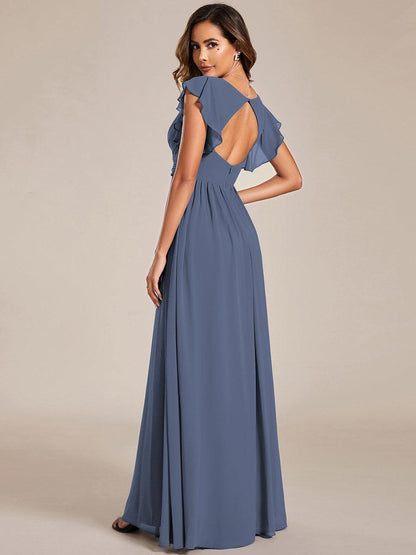 LILYANA - Elegant Chiffon Bridesmaid Dress