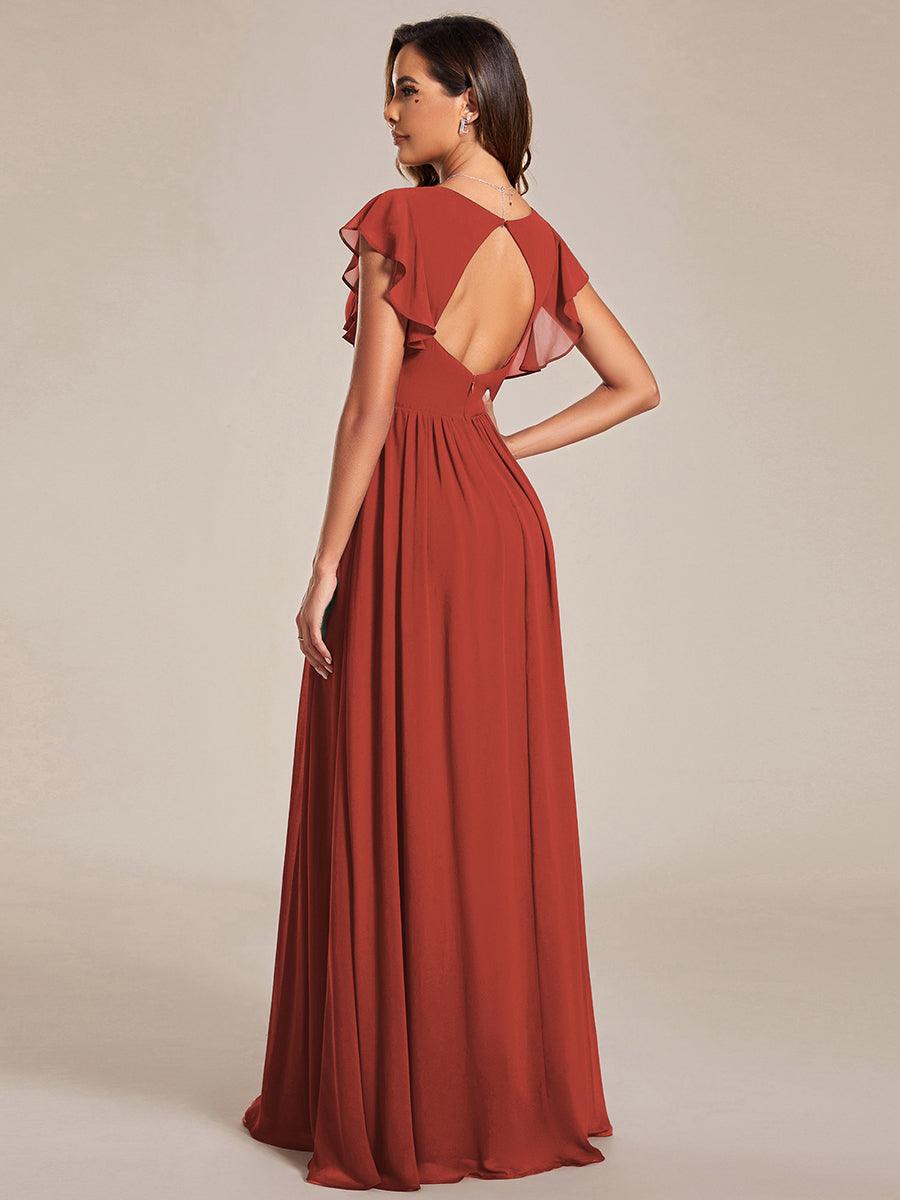 LILYANA - Elegant Chiffon Bridesmaid Dress