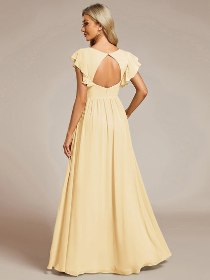 LILYANA - Elegant Chiffon Bridesmaid Dress