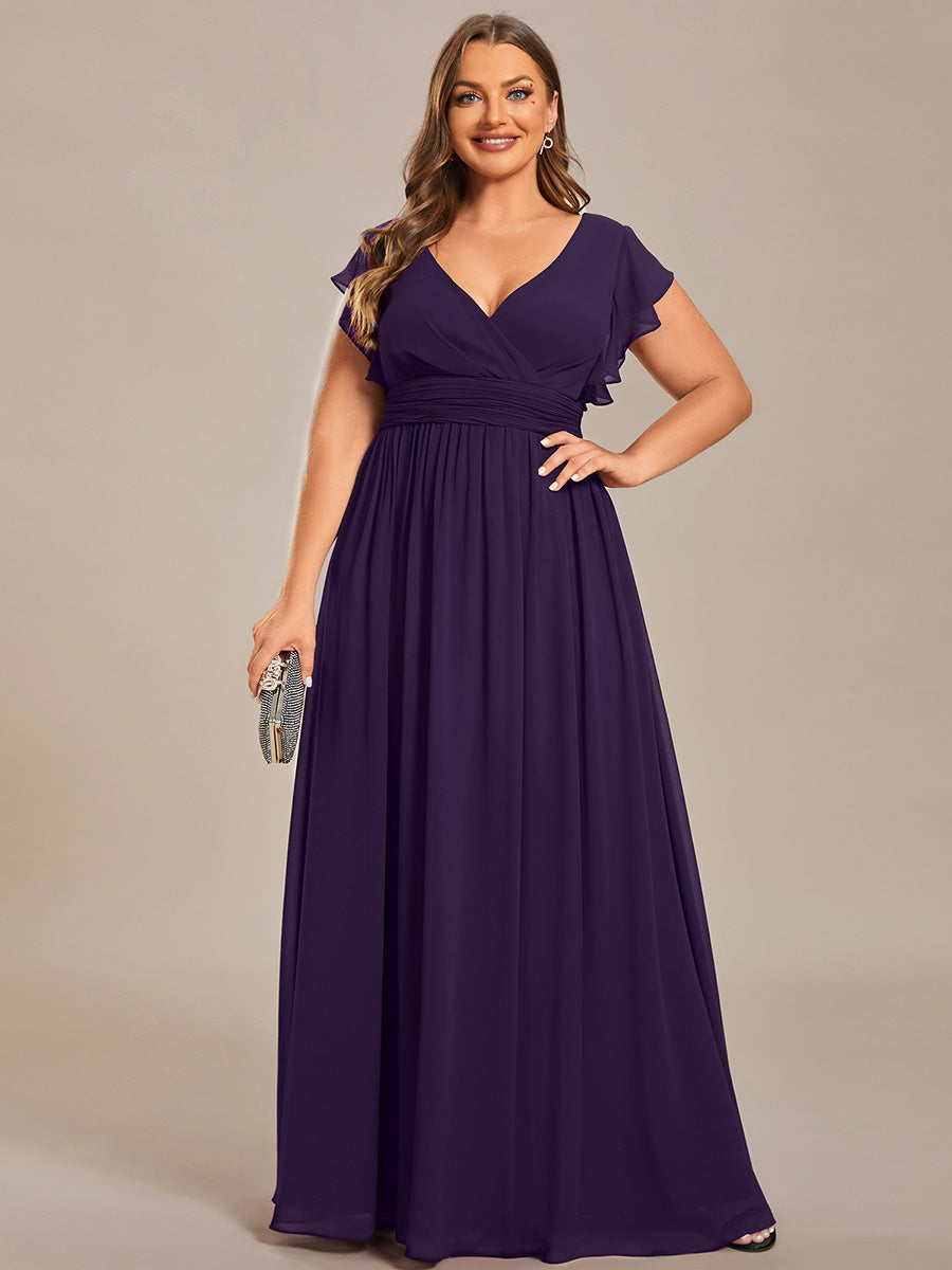 LILYANA - Elegant Chiffon Bridesmaid Dress