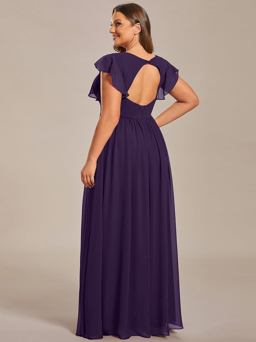 LILYANA - Elegant Chiffon Bridesmaid Dress