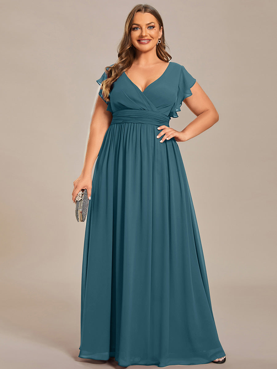 LILYANA - Elegant Chiffon Bridesmaid Dress