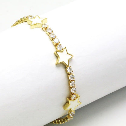 Trella Luxe Tennis Bracelet - Elegant Sparkling Bracelet