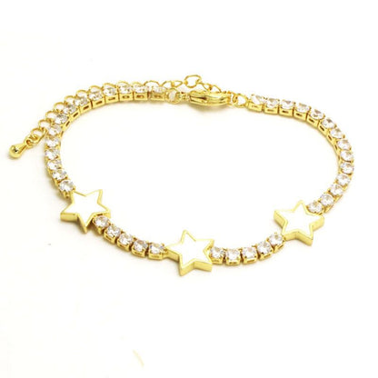 Trella Luxe Tennis Bracelet - Elegant Sparkling Bracelet