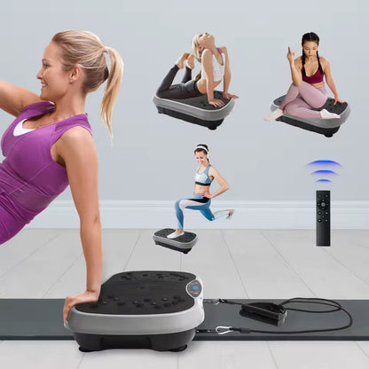 Vibration Exercise Machine Vibrating Plate Platform Whole Body Fitness Vibration Workout Equipment