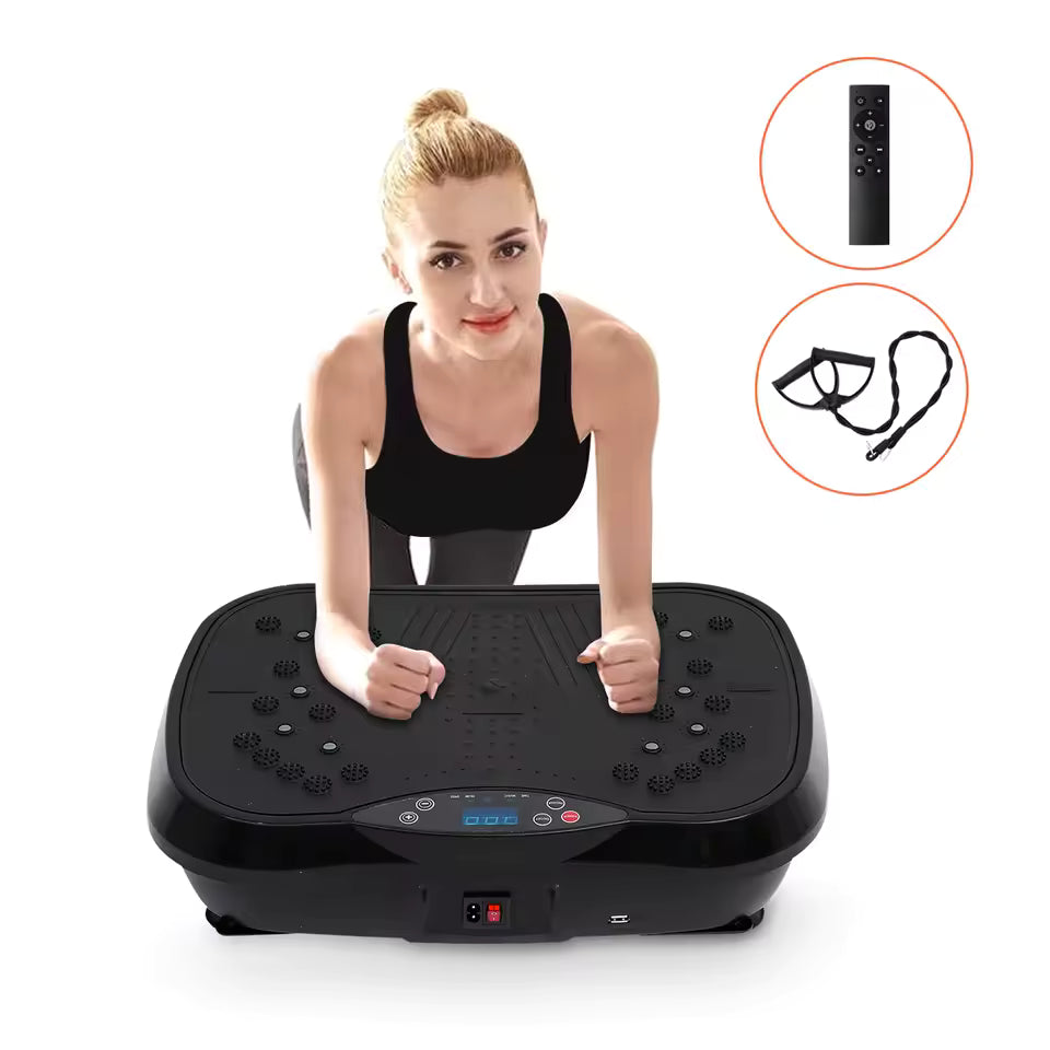 Vibration Exercise Machine Vibrating Plate Platform Whole Body Fitness Vibration Workout Equipment