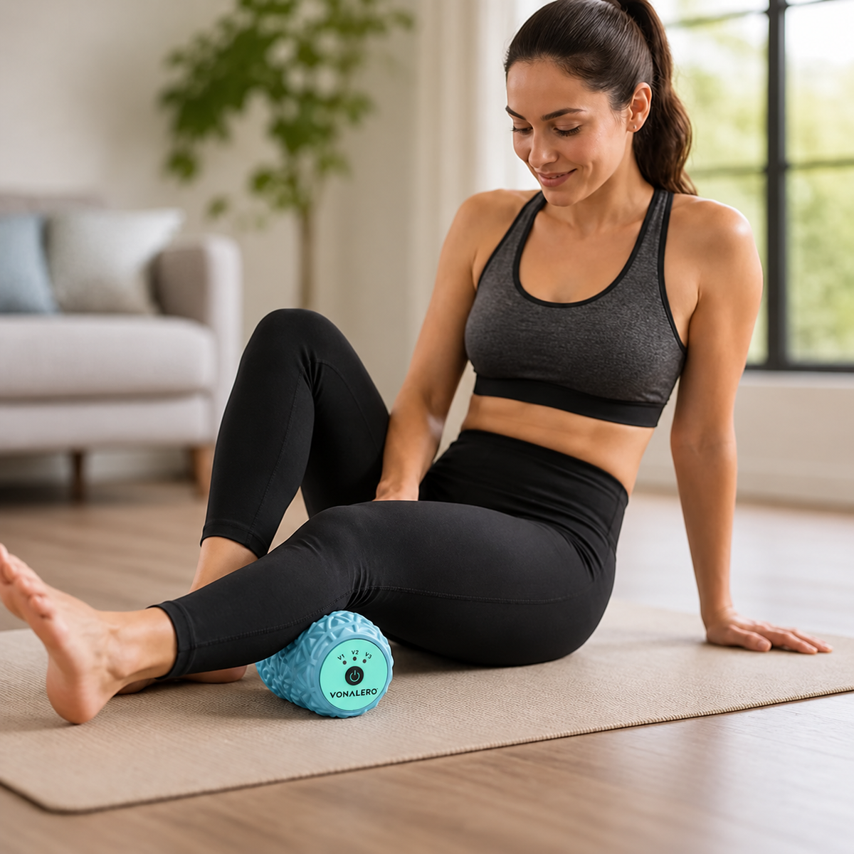VONALERO™ Vibrating Foam Roller – Massage Roller for Muscle
