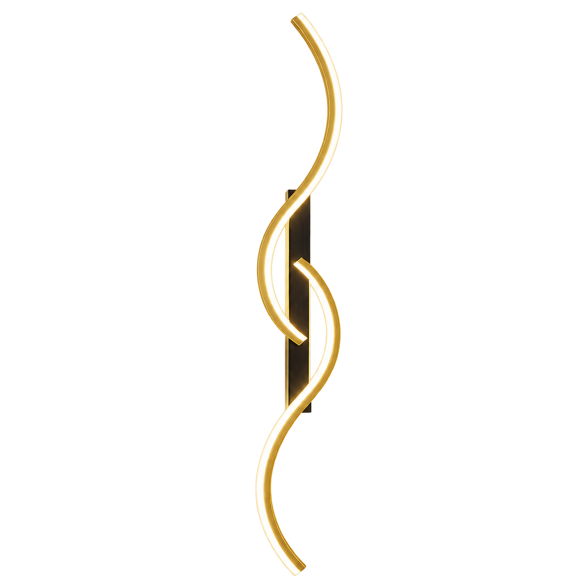Modern Wave LED Wall Sconce Light – Indoor Living Room Wall Light