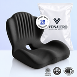 Memory Foam Seat Cushion with Back Support