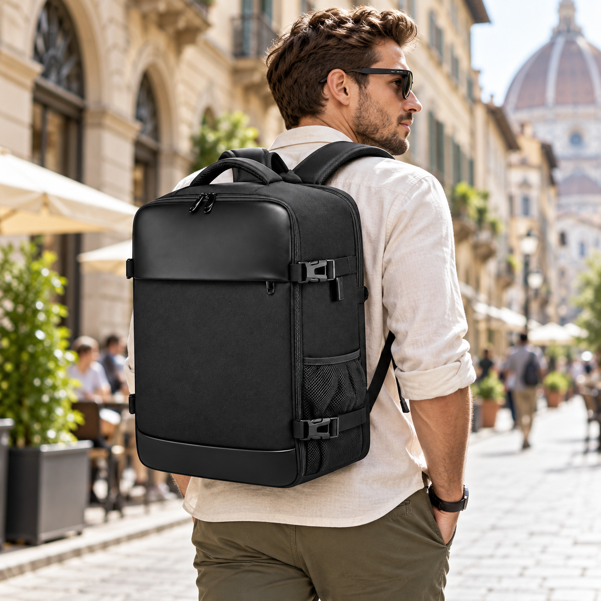 Cabin Travel Backpack – Carry-On Hand Luggage Bag with Laptop Compartment