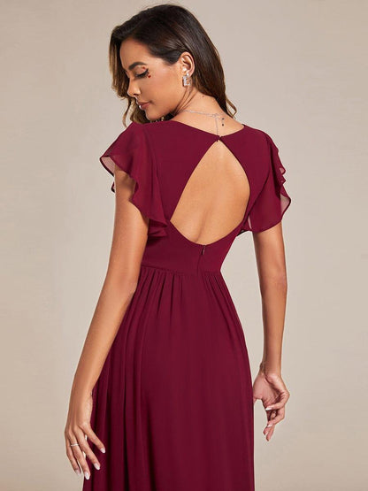 LILYANA - Elegant Chiffon Bridesmaid Dress