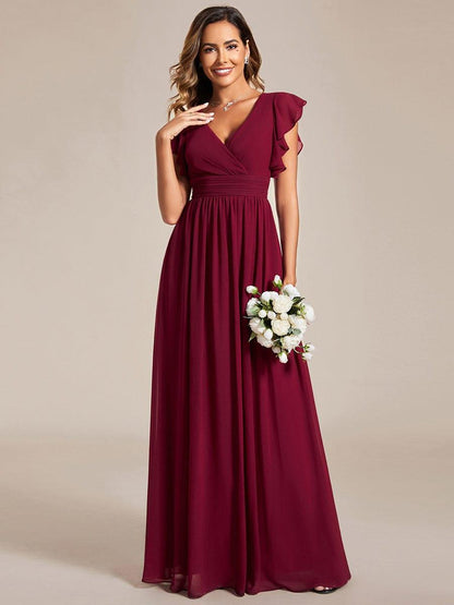LILYANA - Elegant Chiffon Bridesmaid Dress