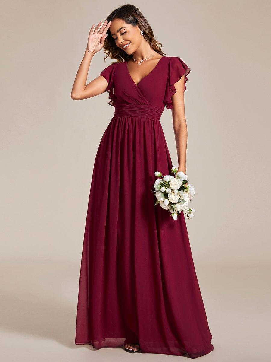 LILYANA - Elegant Chiffon Bridesmaid Dress