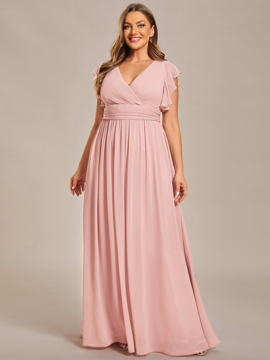 LILYANA - Elegant Chiffon Bridesmaid Dress