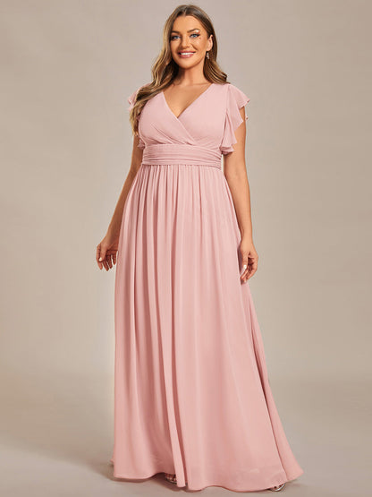 LILYANA - Elegant Chiffon Bridesmaid Dress