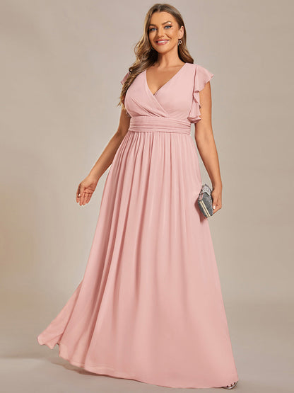 LILYANA - Elegant Chiffon Bridesmaid Dress