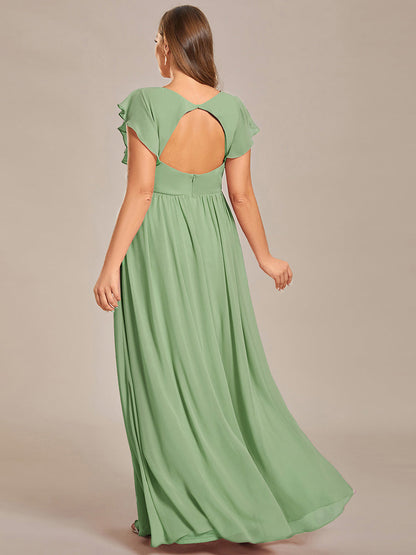 LILYANA - Elegant Chiffon Bridesmaid Dress