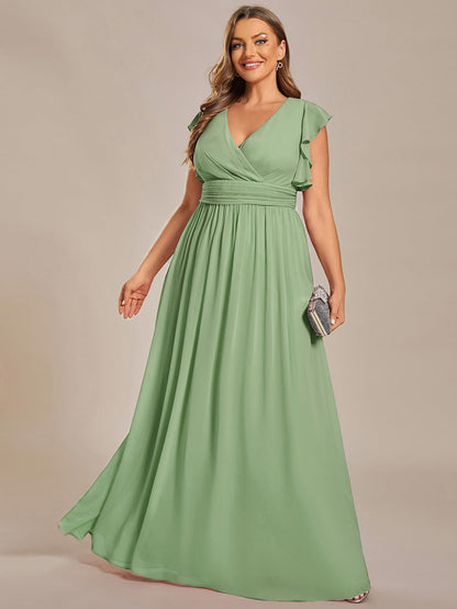 LILYANA - Elegant Chiffon Bridesmaid Dress