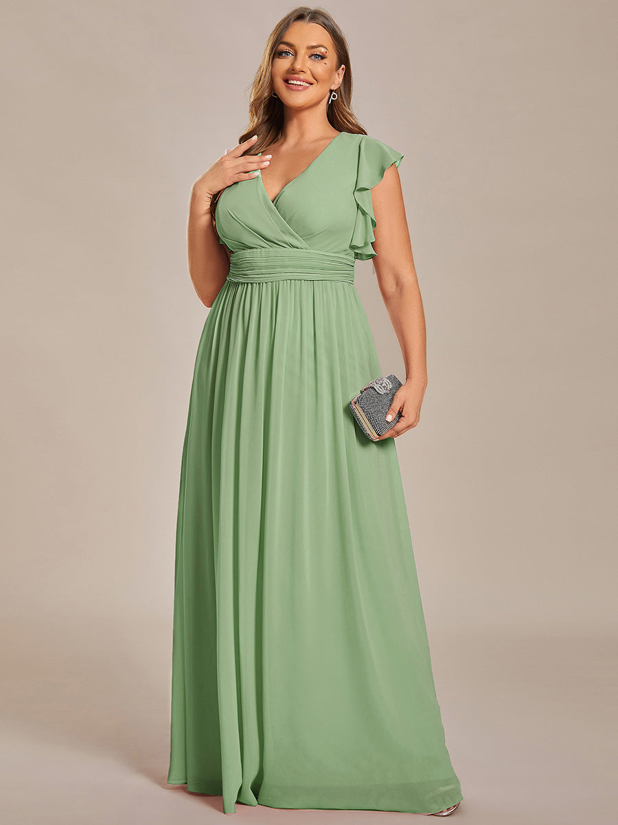 LILYANA - Elegant Chiffon Bridesmaid Dress