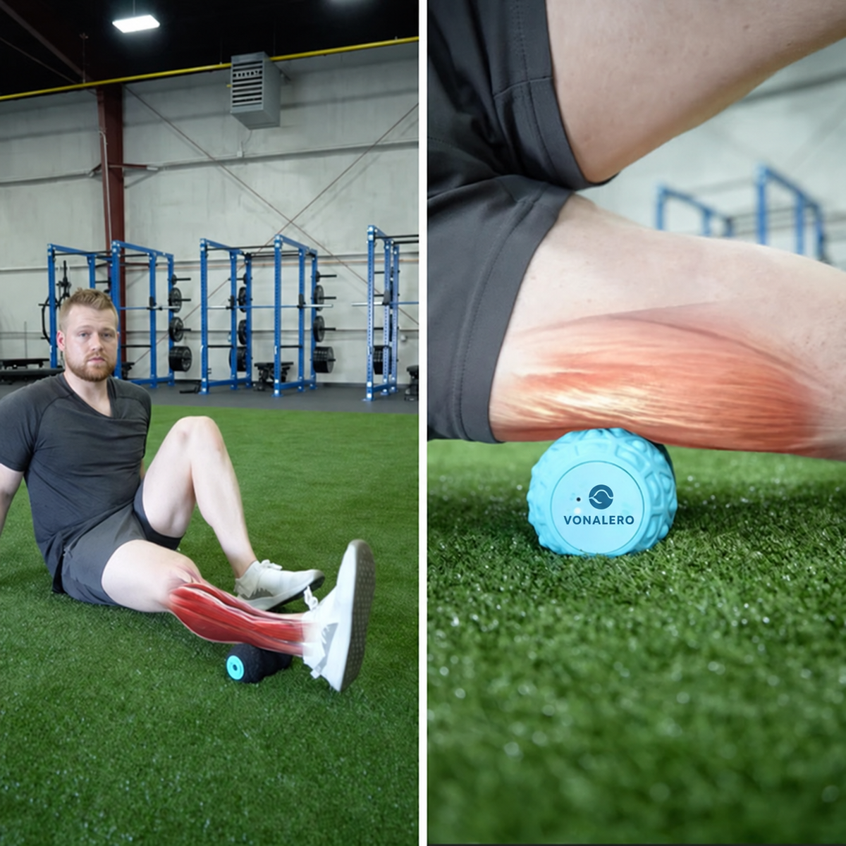 VONALERO™ Vibrating Foam Roller – Massage Roller for Muscle