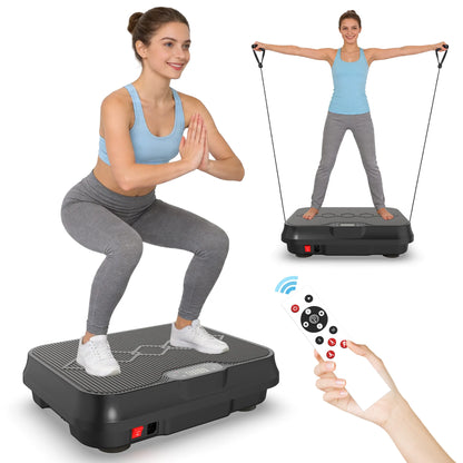 Vibration Plate Exercise Machine, Whole Body Workout Platform