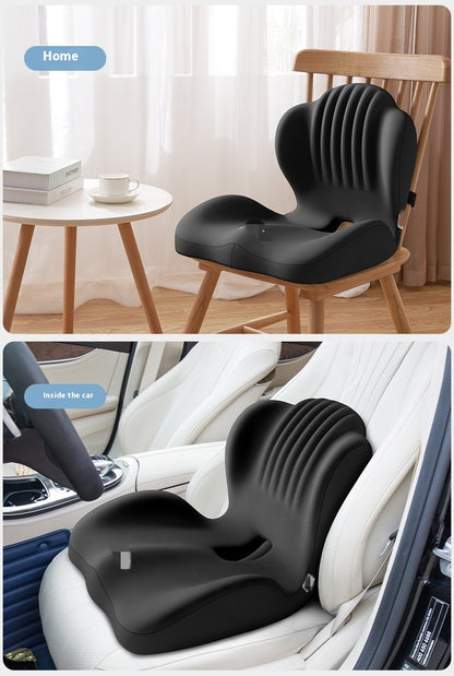 Memory Foam Seat Cushion with Back Support