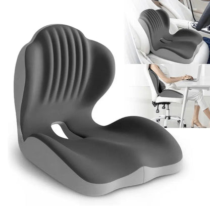 Memory Foam Seat Cushion with Back Support