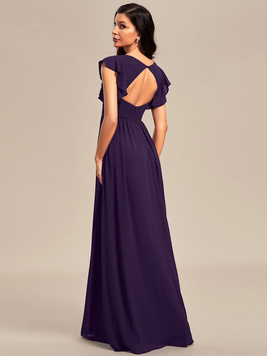 LILYANA - Elegant Chiffon Bridesmaid Dress