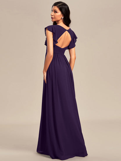 LILYANA - Elegant Chiffon Bridesmaid Dress