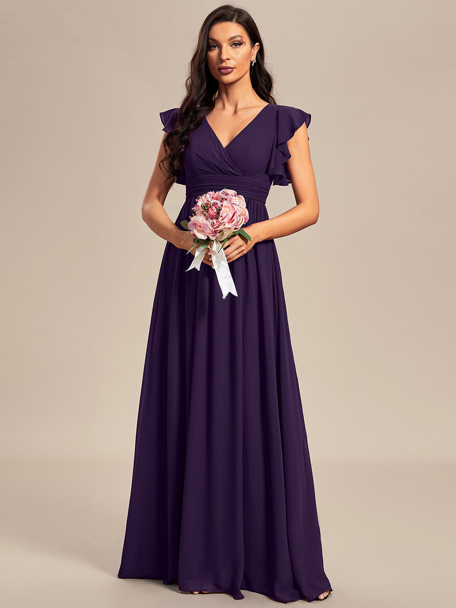 LILYANA - Elegant Chiffon Bridesmaid Dress