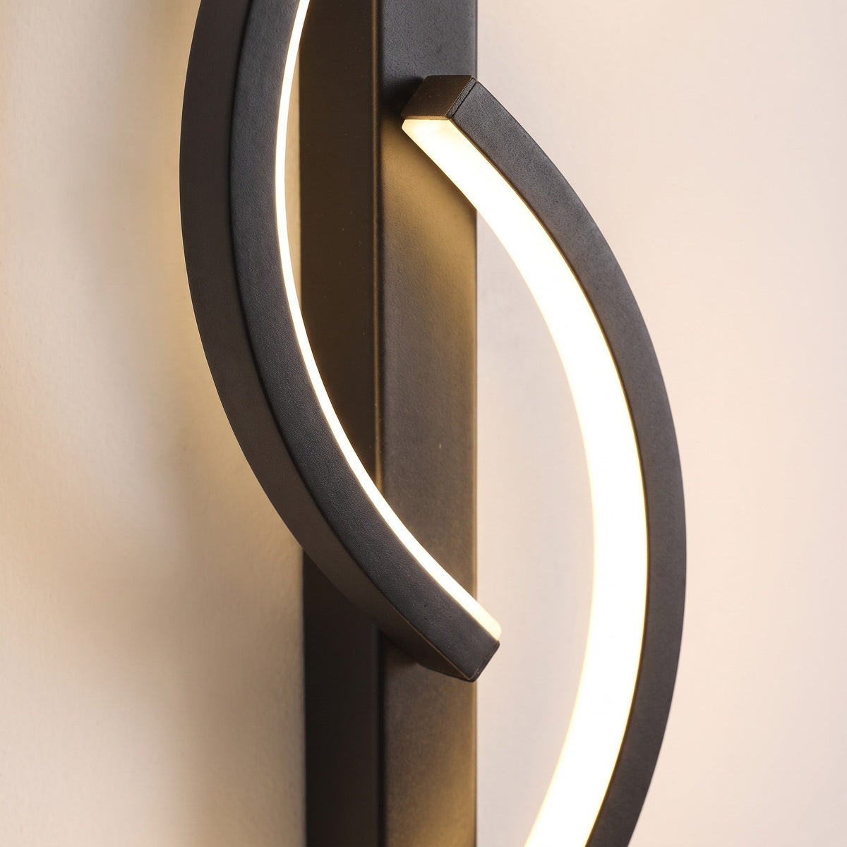 Modern Wave LED Wall Sconce Light – Indoor Living Room Wall Light