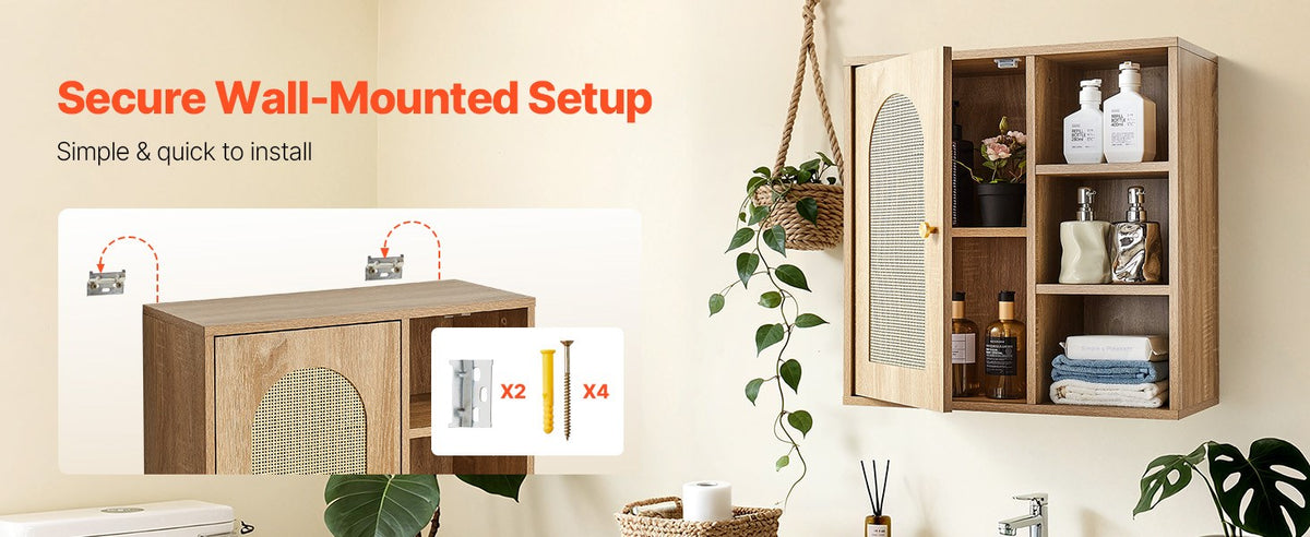wall cabinet setup banner